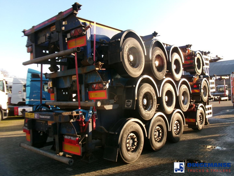 Dennison Stack - 3 x splitter container chassis 20-30-40-45 ft - Xe chở container/ Sơ mi rơ moóc hoán đổi thân: hình 4 Dennison Stack - 3 x splitter container chassis 20-30-40-45 ft - Xe chở container/ Sơ mi rơ moóc hoán đổi thân: hình 4