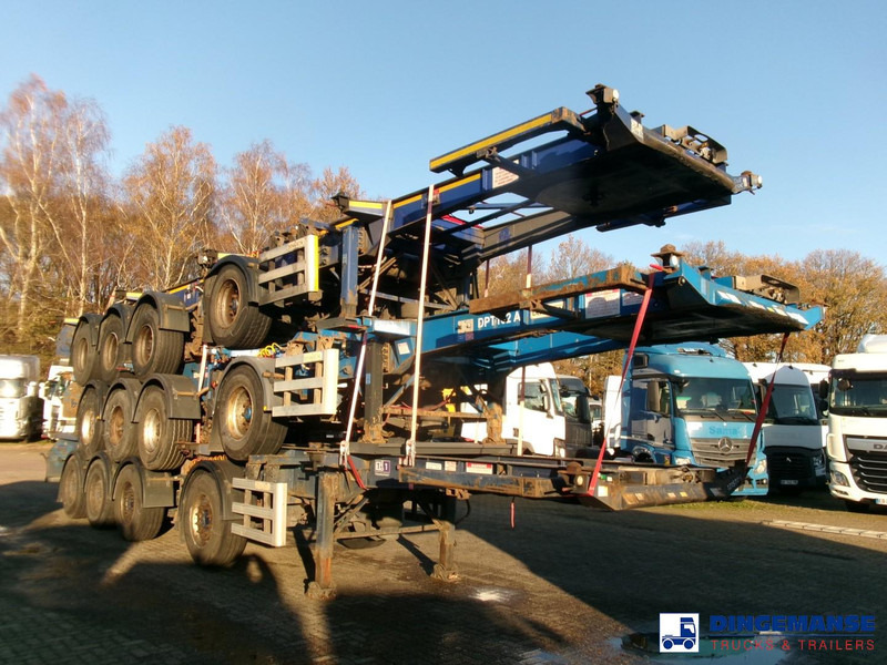 Dennison Stack - 3 x splitter container chassis 20-30-40-45 ft - Xe chở container/ Sơ mi rơ moóc hoán đổi thân: hình 2 Dennison Stack - 3 x splitter container chassis 20-30-40-45 ft - Xe chở container/ Sơ mi rơ moóc hoán đổi thân: hình 2