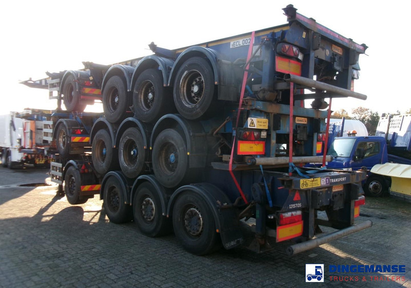 Dennison Stack - 3 x splitter container chassis 20-30-40-45 ft - Xe chở container/ Sơ mi rơ moóc hoán đổi thân: hình 3 Dennison Stack - 3 x splitter container chassis 20-30-40-45 ft - Xe chở container/ Sơ mi rơ moóc hoán đổi thân: hình 3