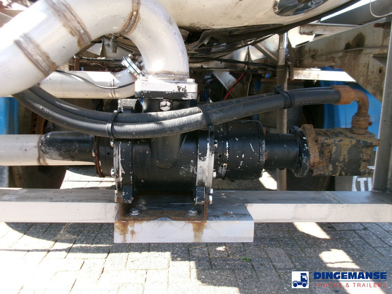 Sơ mi rơ moóc bồn Feldbinder Chemical tank (non-ADR) inox 30 m3 / 1 comp + pump: hình 15