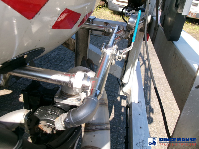 Sơ mi rơ moóc bồn Feldbinder Chemical tank (non-ADR) inox 30 m3 / 1 comp + pump: hình 7