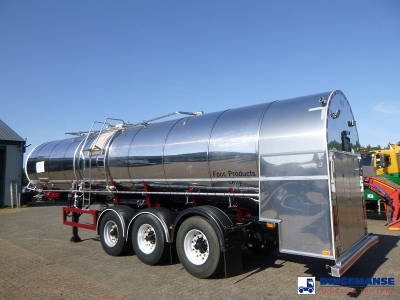 Feldbinder Food tank inox 30 m3 / 1 comp - Sơ mi rơ moóc bồn: hình 3 Feldbinder Food tank inox 30 m3 / 1 comp - Sơ mi rơ moóc bồn: hình 3