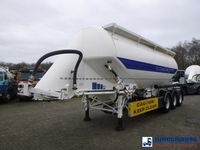 Feldbinder Powder tank alu 36 m3 / 1 comp - Sơ mi rơ moóc bồn: hình 1 Feldbinder Powder tank alu 36 m3 / 1 comp - Sơ mi rơ moóc bồn: hình 1