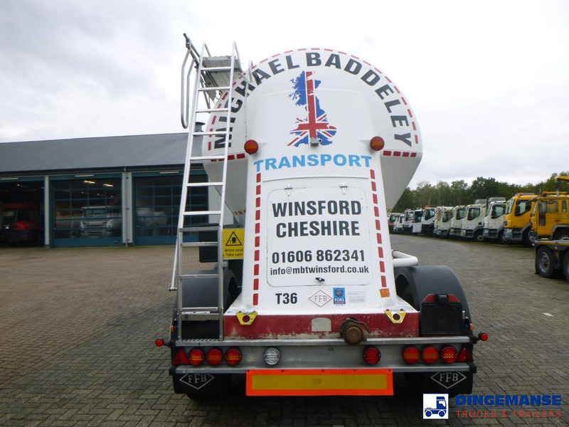 Feldbinder Powder tank alu 40 m3 / 1 comp - Sơ mi rơ moóc bồn: hình 5 Feldbinder Powder tank alu 40 m3 / 1 comp - Sơ mi rơ moóc bồn: hình 5