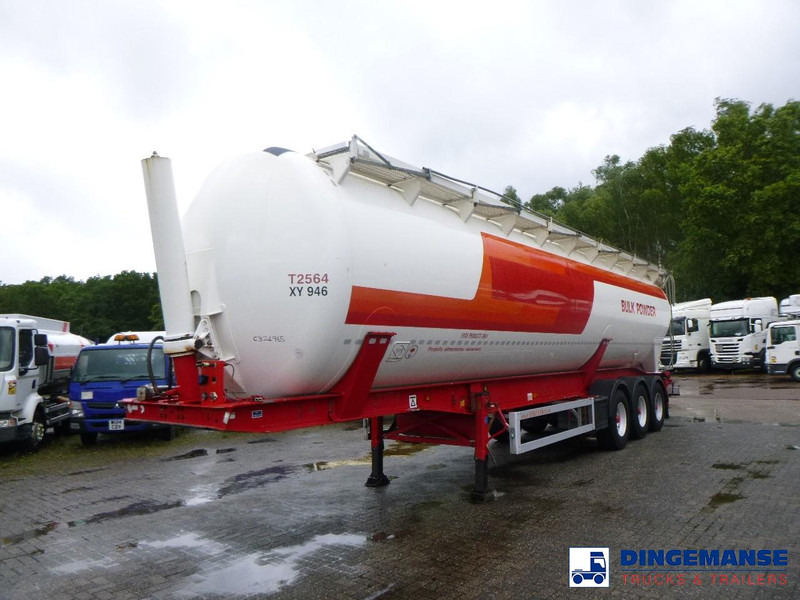 Feldbinder Powder tank alu 60 m3 (tipping) - Sơ mi rơ moóc bồn: hình 1 Feldbinder Powder tank alu 60 m3 (tipping) - Sơ mi rơ moóc bồn: hình 1