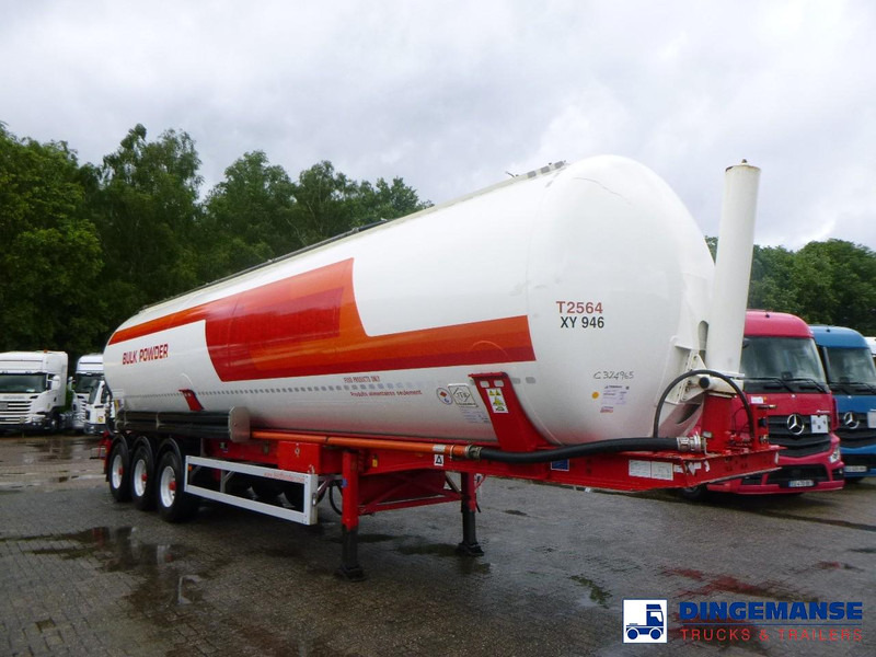 Feldbinder Powder tank alu 60 m3 (tipping) - Sơ mi rơ moóc bồn: hình 2 Feldbinder Powder tank alu 60 m3 (tipping) - Sơ mi rơ moóc bồn: hình 2