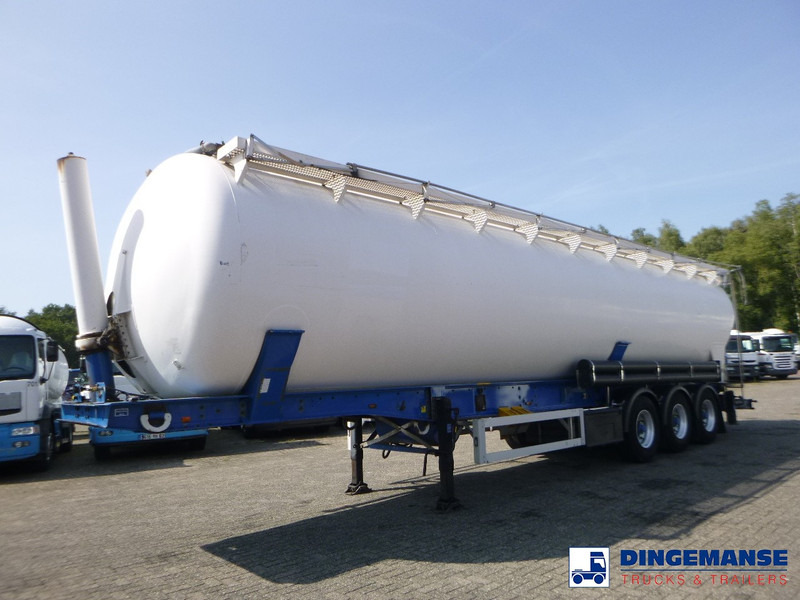 Feldbinder Powder tank alu 63 m3 / 1 comp (tipping) - Sơ mi rơ moóc bồn: hình 1 Feldbinder Powder tank alu 63 m3 / 1 comp (tipping) - Sơ mi rơ moóc bồn: hình 1