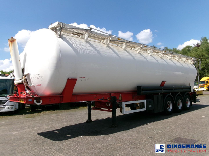 Feldbinder Powder tank alu (tipping) 63 m3 - Sơ mi rơ moóc bồn: hình 1 Feldbinder Powder tank alu (tipping) 63 m3 - Sơ mi rơ moóc bồn: hình 1