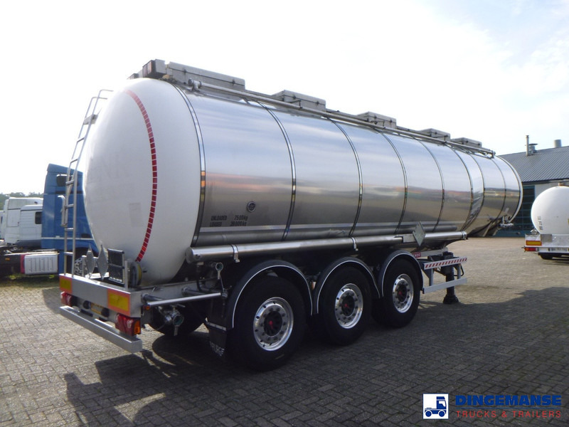 Fluid Chemical tank inox 37.5 m3 / 1 comp ADR 28-10-2025 - Sơ mi rơ moóc bồn: hình 3 Fluid Chemical tank inox 37.5 m3 / 1 comp ADR 28-10-2025 - Sơ mi rơ moóc bồn: hình 3