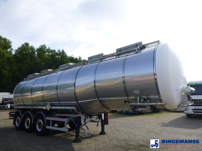 Fluid Chemical tank inox 37.5 m3 / 1 comp ADR 28-10-2025 - Sơ mi rơ moóc bồn: hình 2 Fluid Chemical tank inox 37.5 m3 / 1 comp ADR 28-10-2025 - Sơ mi rơ moóc bồn: hình 2