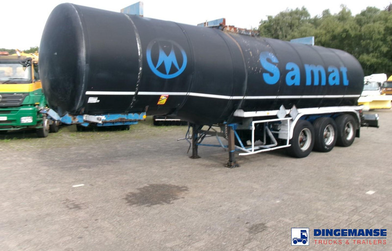Fruehauf Bitumen tank inox 31 m3 / 1 comp + mixer & engine - Sơ mi rơ moóc bồn: hình 1 Fruehauf Bitumen tank inox 31 m3 / 1 comp + mixer & engine - Sơ mi rơ moóc bồn: hình 1