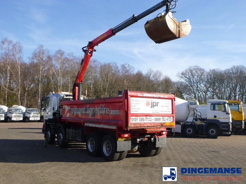 Hino FY1EUKA 8x4 tipper RHD + Palfinger E120L + grapple - Xe cẩu tự hành: hình 4 Hino FY1EUKA 8x4 tipper RHD + Palfinger E120L + grapple - Xe cẩu tự hành: hình 4