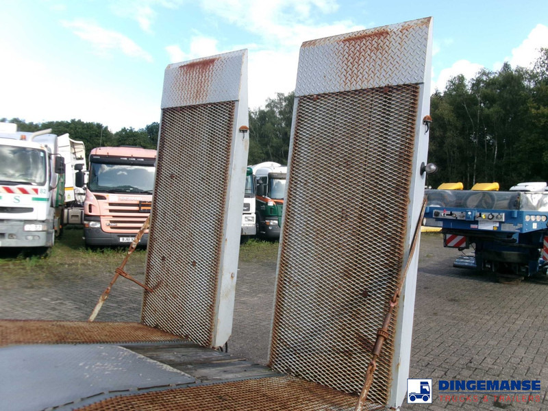 Rơ moóc thùng lửng/ Phẳng KING 2-axle platform drawbar trailer 14t + ramps: hình 7