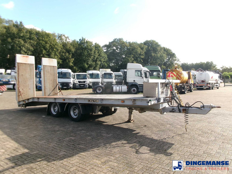 KING 2-axle platform drawbar trailer 14t + ramps - Rơ moóc thùng lửng/ Phẳng: hình 2 KING 2-axle platform drawbar trailer 14t + ramps - Rơ moóc thùng lửng/ Phẳng: hình 2
