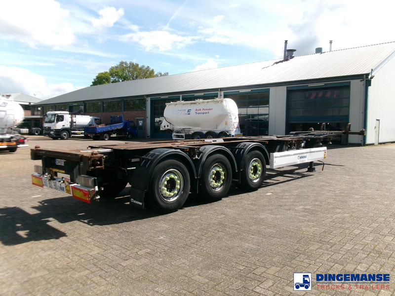 Krone 3-axle container trailer 20-30-40-45 ft DA08LNA - Xe chở container/ Sơ mi rơ moóc hoán đổi thân: hình 4 Krone 3-axle container trailer 20-30-40-45 ft DA08LNA - Xe chở container/ Sơ mi rơ moóc hoán đổi thân: hình 4