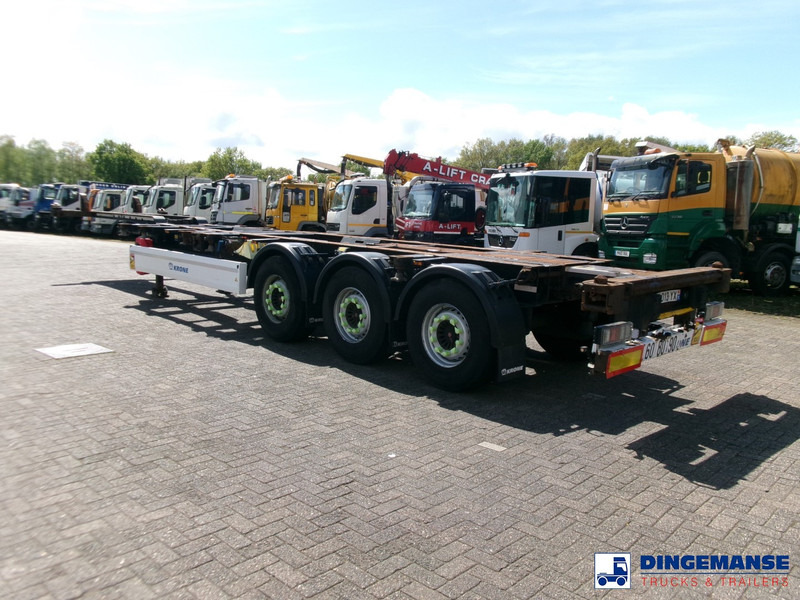 Krone 3-axle container trailer 20-30-40-45 ft DA08LNA - Xe chở container/ Sơ mi rơ moóc hoán đổi thân: hình 3 Krone 3-axle container trailer 20-30-40-45 ft DA08LNA - Xe chở container/ Sơ mi rơ moóc hoán đổi thân: hình 3