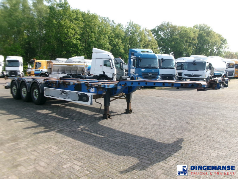 Krone 3-axle container trailer 20-30-40-45 ft SDC27 - Xe chở container/ Sơ mi rơ moóc hoán đổi thân: hình 2 Krone 3-axle container trailer 20-30-40-45 ft SDC27 - Xe chở container/ Sơ mi rơ moóc hoán đổi thân: hình 2