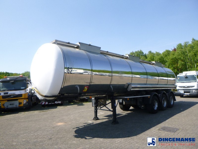 LAG Chemical tank inox 30 m3 / 1 comp - Sơ mi rơ moóc bồn: hình 1 LAG Chemical tank inox 30 m3 / 1 comp - Sơ mi rơ moóc bồn: hình 1