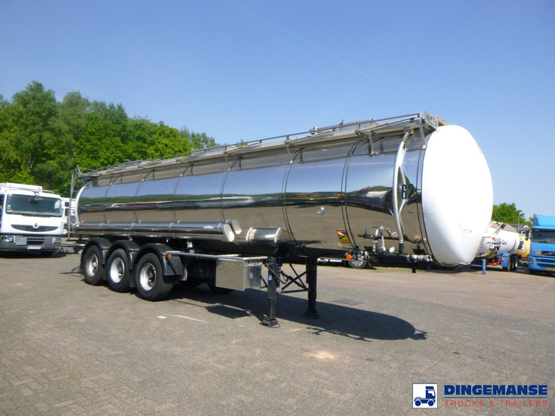LAG Chemical tank inox 30 m3 / 1 comp - Sơ mi rơ moóc bồn: hình 2 LAG Chemical tank inox 30 m3 / 1 comp - Sơ mi rơ moóc bồn: hình 2