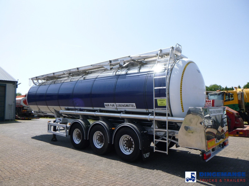 LAG Food tank inox 32 m3 / 3 comp + pump - Sơ mi rơ moóc bồn: hình 3 LAG Food tank inox 32 m3 / 3 comp + pump - Sơ mi rơ moóc bồn: hình 3