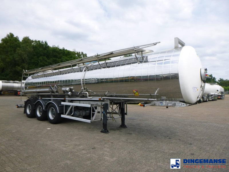 MAISONNEUVE Chemical ACID tank inox 22.4 m3 / 1 comp - Sơ mi rơ moóc bồn: hình 2 MAISONNEUVE Chemical ACID tank inox 22.4 m3 / 1 comp - Sơ mi rơ moóc bồn: hình 2