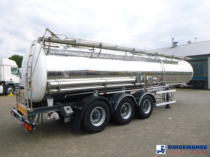 MAISONNEUVE Chemical ACID tank inox 26.1 m3 / 1 comp - Sơ mi rơ moóc bồn: hình 4 MAISONNEUVE Chemical ACID tank inox 26.1 m3 / 1 comp - Sơ mi rơ moóc bồn: hình 4