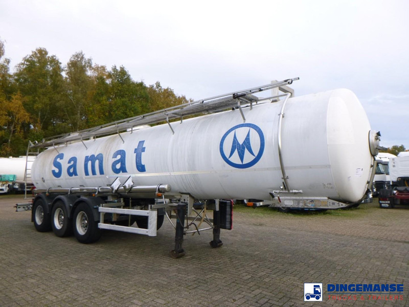 MAISONNEUVE Chemical ACID tank inox L4BH 22.4 m3 / 1 comp (caustic soda) - Sơ mi rơ moóc bồn: hình 2 MAISONNEUVE Chemical ACID tank inox L4BH 22.4 m3 / 1 comp (caustic soda) - Sơ mi rơ moóc bồn: hình 2