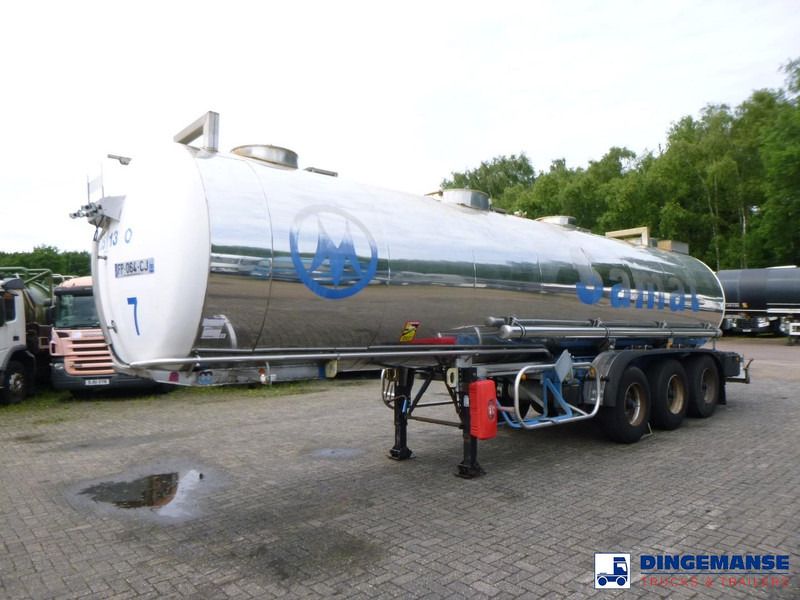 MAISONNEUVE Chemical tank inox 26 m3 / 1 comp - Sơ mi rơ moóc bồn: hình 1 MAISONNEUVE Chemical tank inox 26 m3 / 1 comp - Sơ mi rơ moóc bồn: hình 1