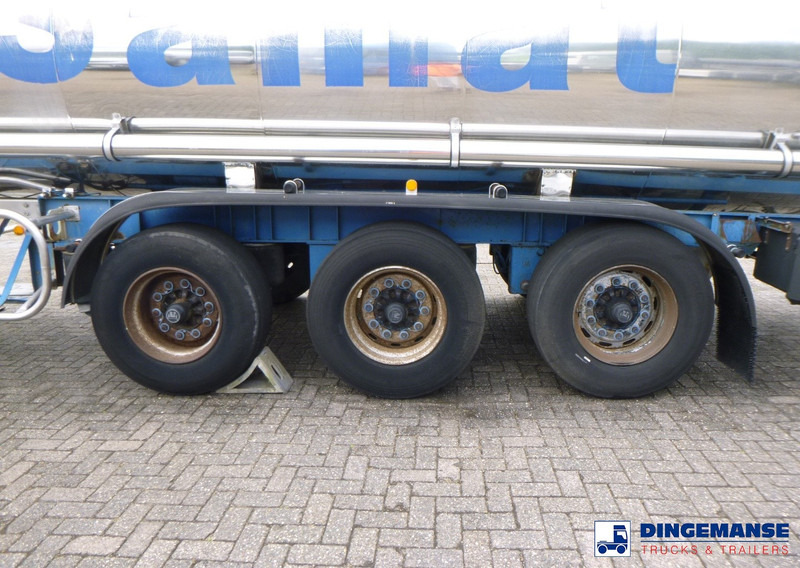 Sơ mi rơ moóc bồn MAISONNEUVE Chemical tank inox 26 m3 / 1 comp: hình 6