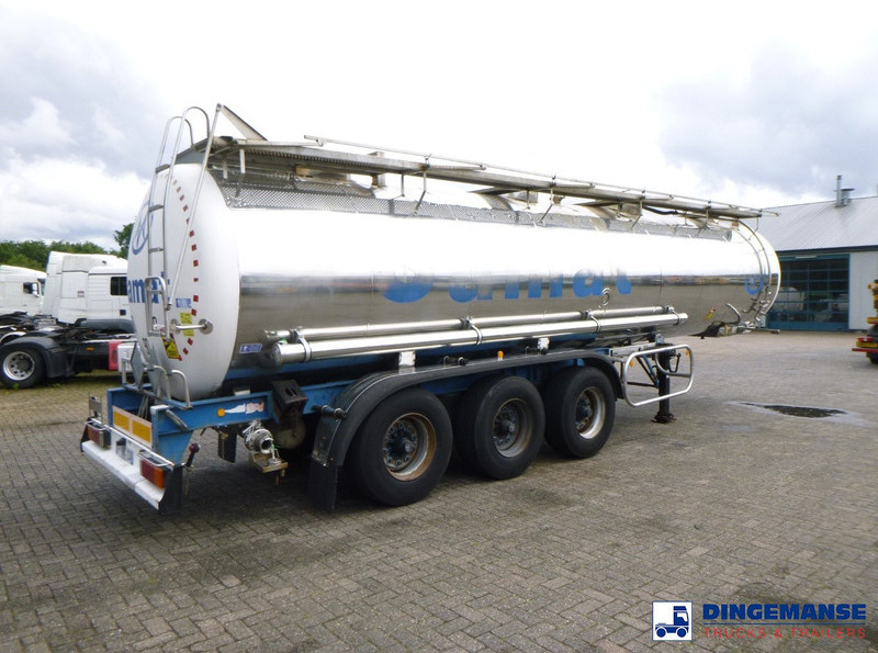 MAISONNEUVE Chemical tank inox 26 m3 / 1 comp - Sơ mi rơ moóc bồn: hình 4 MAISONNEUVE Chemical tank inox 26 m3 / 1 comp - Sơ mi rơ moóc bồn: hình 4