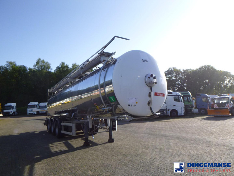 MAISONNEUVE Food tank inox 33 m3 / 5 comp - Sơ mi rơ moóc bồn: hình 2 MAISONNEUVE Food tank inox 33 m3 / 5 comp - Sơ mi rơ moóc bồn: hình 2