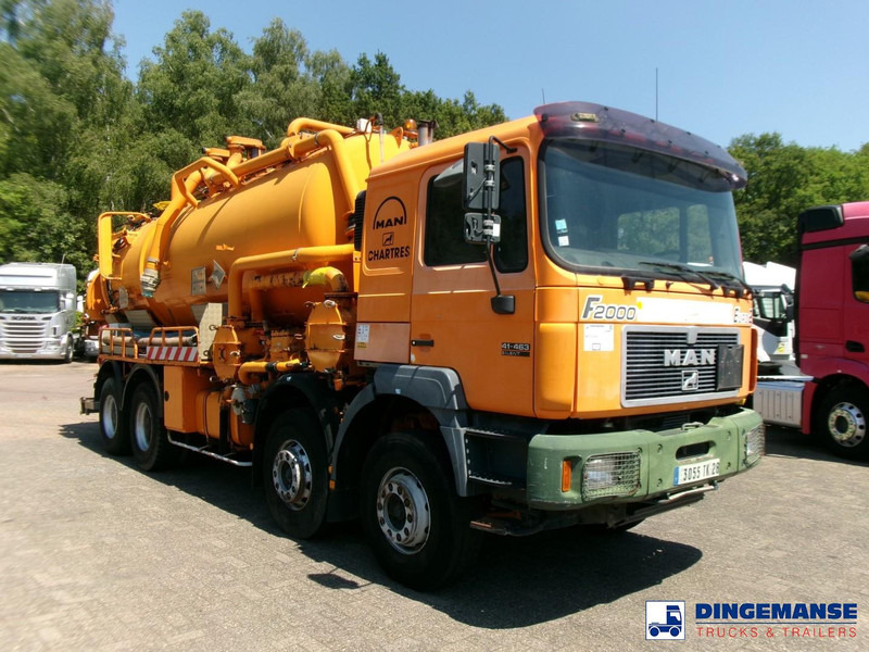 MAN 41.463 8x4 Euro 2 vacuum tank ADR 15 m3 / 2 comp - Xe tải chân không: hình 2 MAN 41.463 8x4 Euro 2 vacuum tank ADR 15 m3 / 2 comp - Xe tải chân không: hình 2
