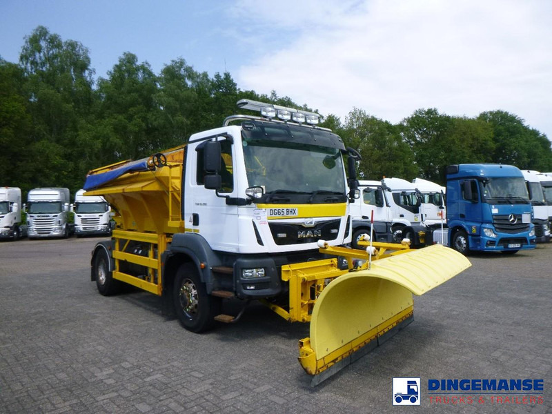 MAN TGM 18.290 4X4 RHD gritter / snow plough - Xe dọn tuyết: hình 2 MAN TGM 18.290 4X4 RHD gritter / snow plough - Xe dọn tuyết: hình 2