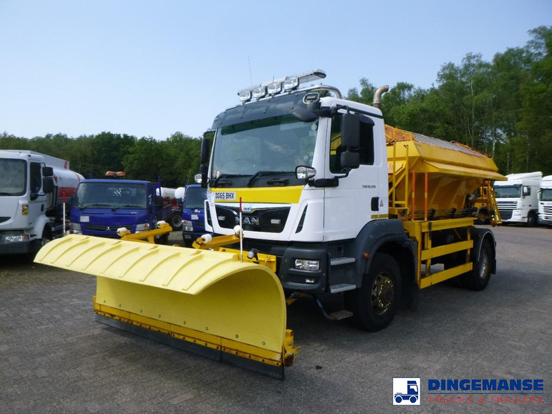 MAN TGM 18.290 4X4 RHD gritter / snow plough - Xe dọn tuyết: hình 1 MAN TGM 18.290 4X4 RHD gritter / snow plough - Xe dọn tuyết: hình 1
