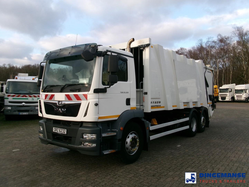 MAN TGM 26.320 6X2 Euro 6 RHD Faun refuse truck - Xe tải chở rác: hình 1 MAN TGM 26.320 6X2 Euro 6 RHD Faun refuse truck - Xe tải chở rác: hình 1
