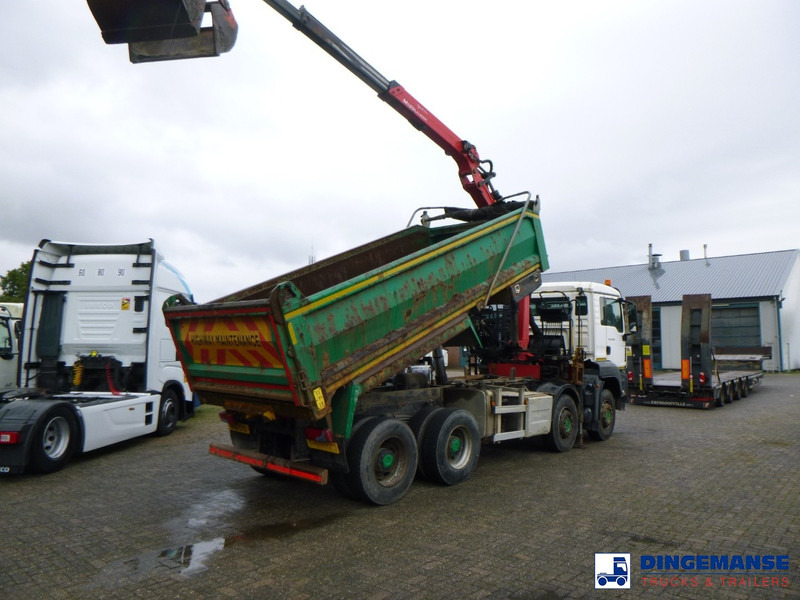 MAN TGS 35.400 8X4 RHD tipper + Palfinger Epsilon M125L - Xe cẩu tự hành: hình 4 MAN TGS 35.400 8X4 RHD tipper + Palfinger Epsilon M125L - Xe cẩu tự hành: hình 4