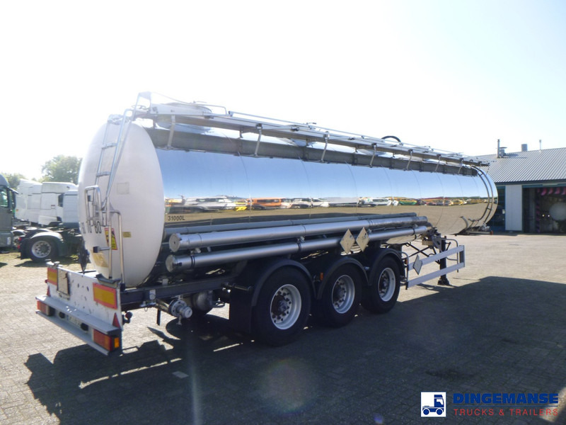Magyar Chemical tank inox 32.5 m3 / 1 comp - Sơ mi rơ moóc bồn: hình 4 Magyar Chemical tank inox 32.5 m3 / 1 comp - Sơ mi rơ moóc bồn: hình 4