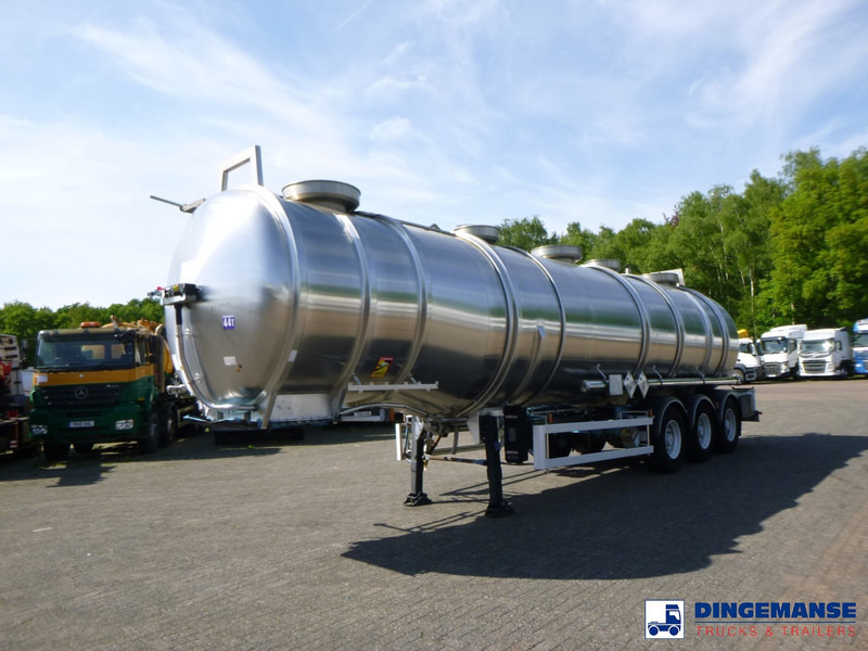 Magyar Chemical tank inox 40.5 m3 / 3 comp - Sơ mi rơ moóc bồn: hình 1 Magyar Chemical tank inox 40.5 m3 / 3 comp - Sơ mi rơ moóc bồn: hình 1