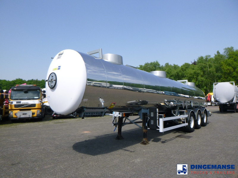 Magyar Chemical tank inox L4BH 22.2 m3 / 1 comp - Sơ mi rơ moóc bồn: hình 1 Magyar Chemical tank inox L4BH 22.2 m3 / 1 comp - Sơ mi rơ moóc bồn: hình 1