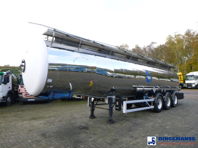 Magyar Chemical tank inox L4BH 32.8 m3 / 1 comp - Sơ mi rơ moóc bồn: hình 1 Magyar Chemical tank inox L4BH 32.8 m3 / 1 comp - Sơ mi rơ moóc bồn: hình 1