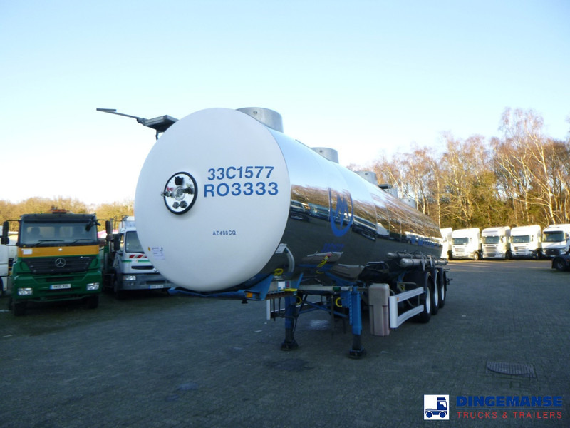 Magyar Chemical tank inox L4BH 32.9 m3 / 1 comp - Sơ mi rơ moóc bồn: hình 1 Magyar Chemical tank inox L4BH 32.9 m3 / 1 comp - Sơ mi rơ moóc bồn: hình 1
