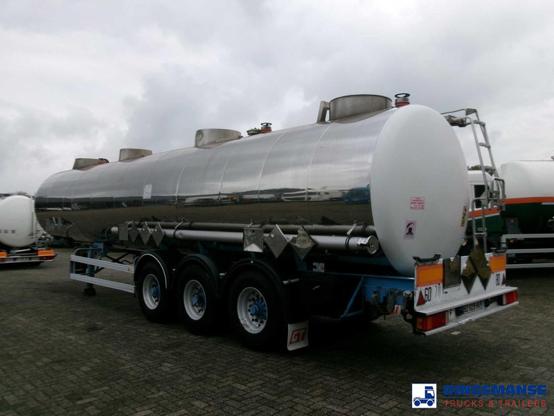 Magyar Chemical tank inox L4BH 33.5 m3 / 3 comp - Sơ mi rơ moóc bồn: hình 4 Magyar Chemical tank inox L4BH 33.5 m3 / 3 comp - Sơ mi rơ moóc bồn: hình 4