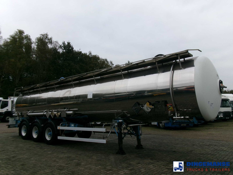 Magyar Chemical tank inox L4BH 33.5 m3 / 3 comp - Sơ mi rơ moóc bồn: hình 2 Magyar Chemical tank inox L4BH 33.5 m3 / 3 comp - Sơ mi rơ moóc bồn: hình 2
