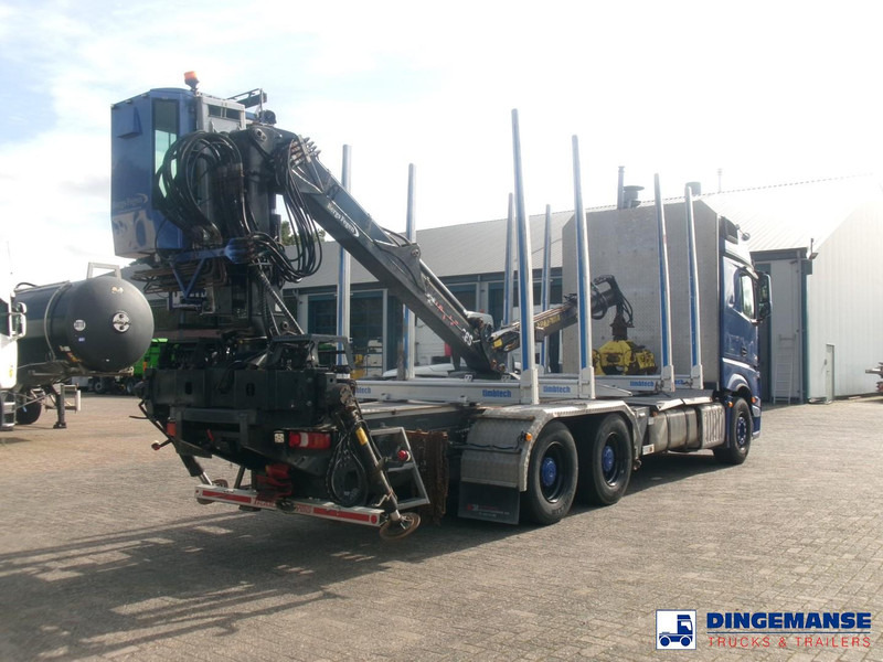 Mercedes-Benz Actros 2663 6x4 Euro 6 loglift F96 crane timber truck - Xe chở gỗ, Xe cẩu tự hành: hình 4 Mercedes-Benz Actros 2663 6x4 Euro 6 loglift F96 crane timber truck - Xe chở gỗ, Xe cẩu tự hành: hình 4