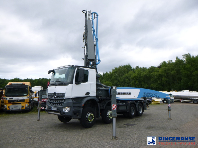 Xe bơm bê tông Mercedes-Benz Arocs 8x4 Liebherr 35 XXT concrete pump 35 m: hình 6