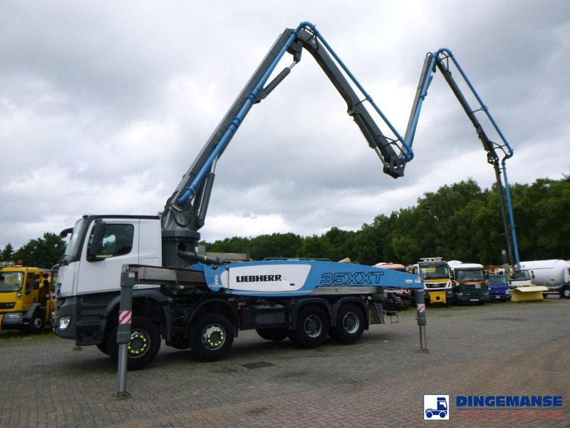 Xe bơm bê tông Mercedes-Benz Arocs 8x4 Liebherr 35 XXT concrete pump 35 m: hình 11