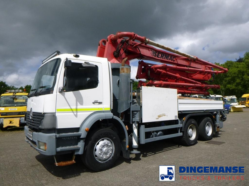 Mercedes-Benz Atego 6x4 Sermac SCL120 concrete pump - Xe bơm bê tông: hình 1 Mercedes-Benz Atego 6x4 Sermac SCL120 concrete pump - Xe bơm bê tông: hình 1