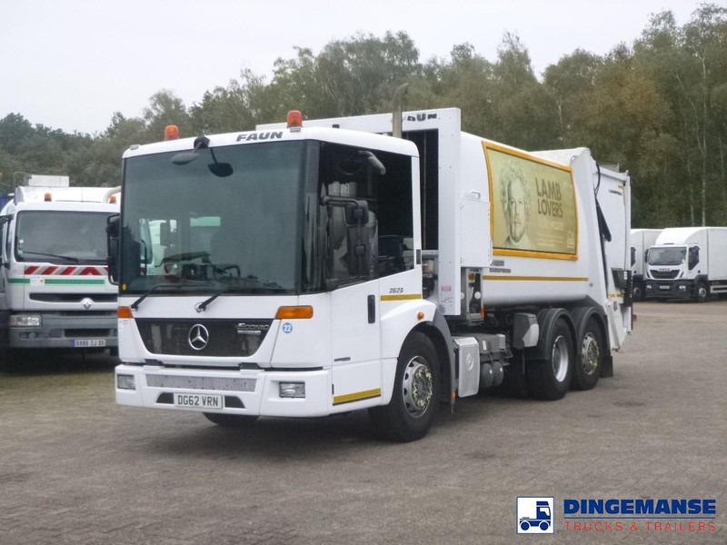 Mercedes-Benz Econic 2629 6x2 RHD Faun Variopress refuse truck - Xe tải chở rác: hình 1 Mercedes-Benz Econic 2629 6x2 RHD Faun Variopress refuse truck - Xe tải chở rác: hình 1