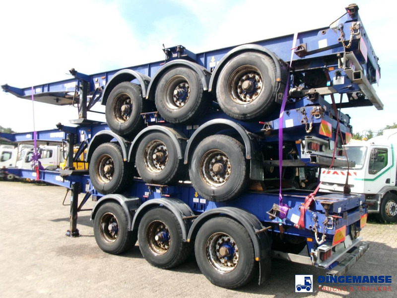 Montracon Stack - 3 x container chassis 20-30-40-45 ft - Xe chở container/ Sơ mi rơ moóc hoán đổi thân: hình 4 Montracon Stack - 3 x container chassis 20-30-40-45 ft - Xe chở container/ Sơ mi rơ moóc hoán đổi thân: hình 4