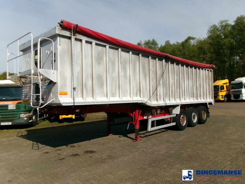 Montracon Tipper trailer alu 55 m3 + tarpaulin - Sơ mi rơ moóc ben: hình 1 Montracon Tipper trailer alu 55 m3 + tarpaulin - Sơ mi rơ moóc ben: hình 1
